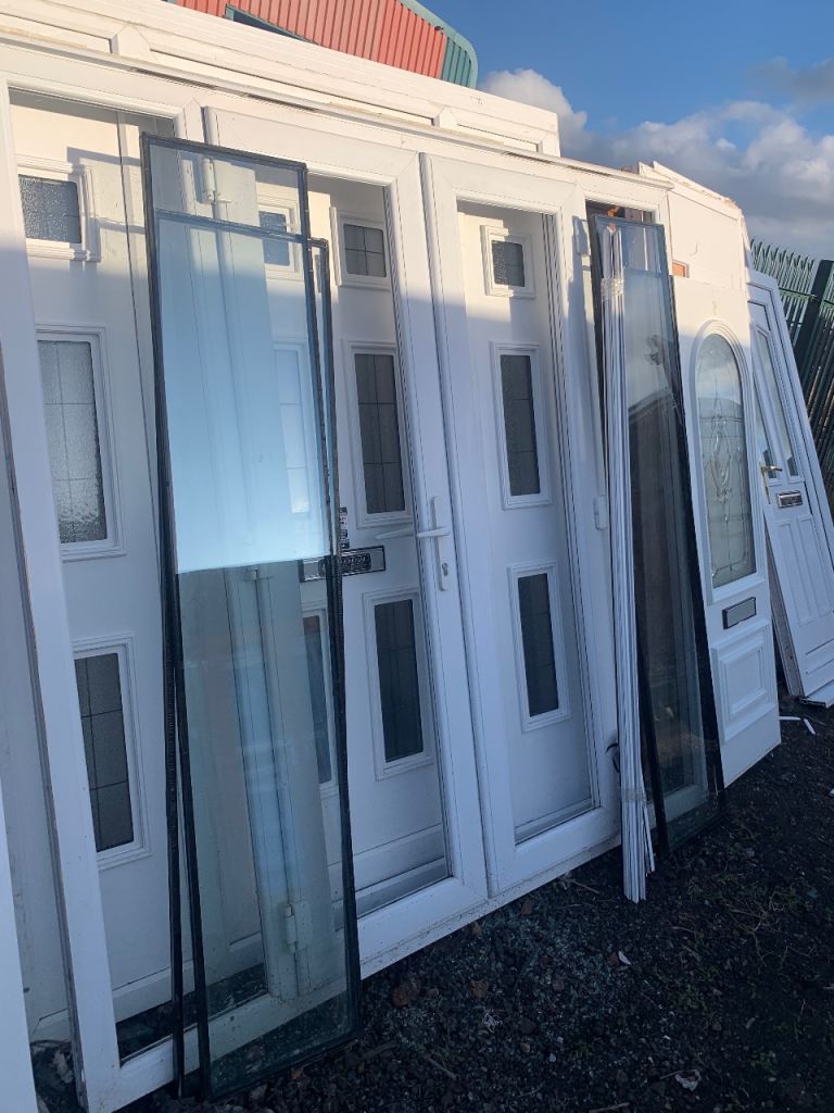 Upvc french patio doors with sidelights Free local delivery 