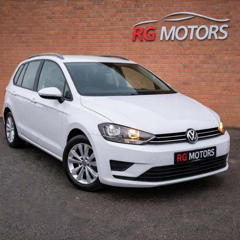  Volkswagen Golf Sv 1.6 TDI 110 SE White 5dr MPV Diesel