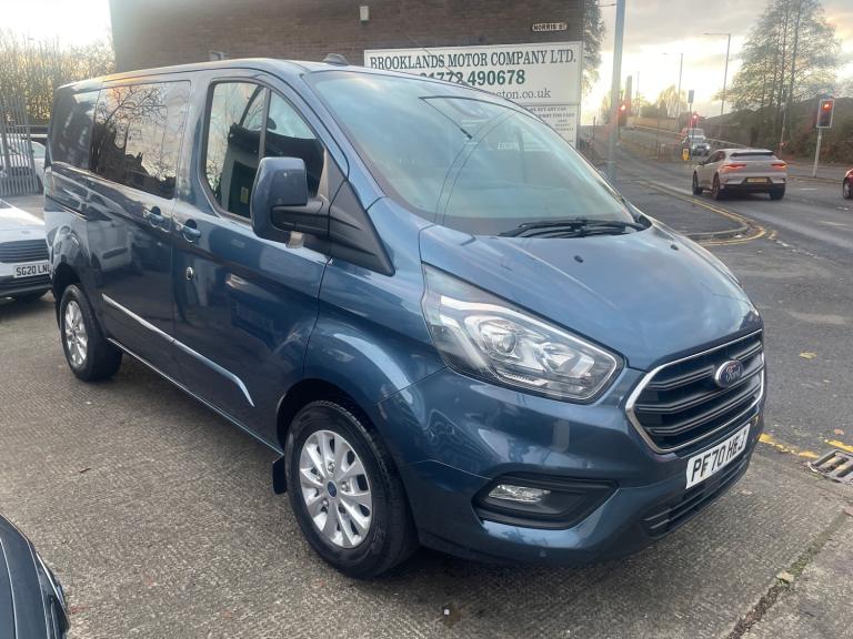 2021 Ford Transit Custom 320 ECOBLUE LIMITED CREW VAN DOUBLE CAB 5DR AUTO L1 H1 6 SEATS  EURO 6 P...