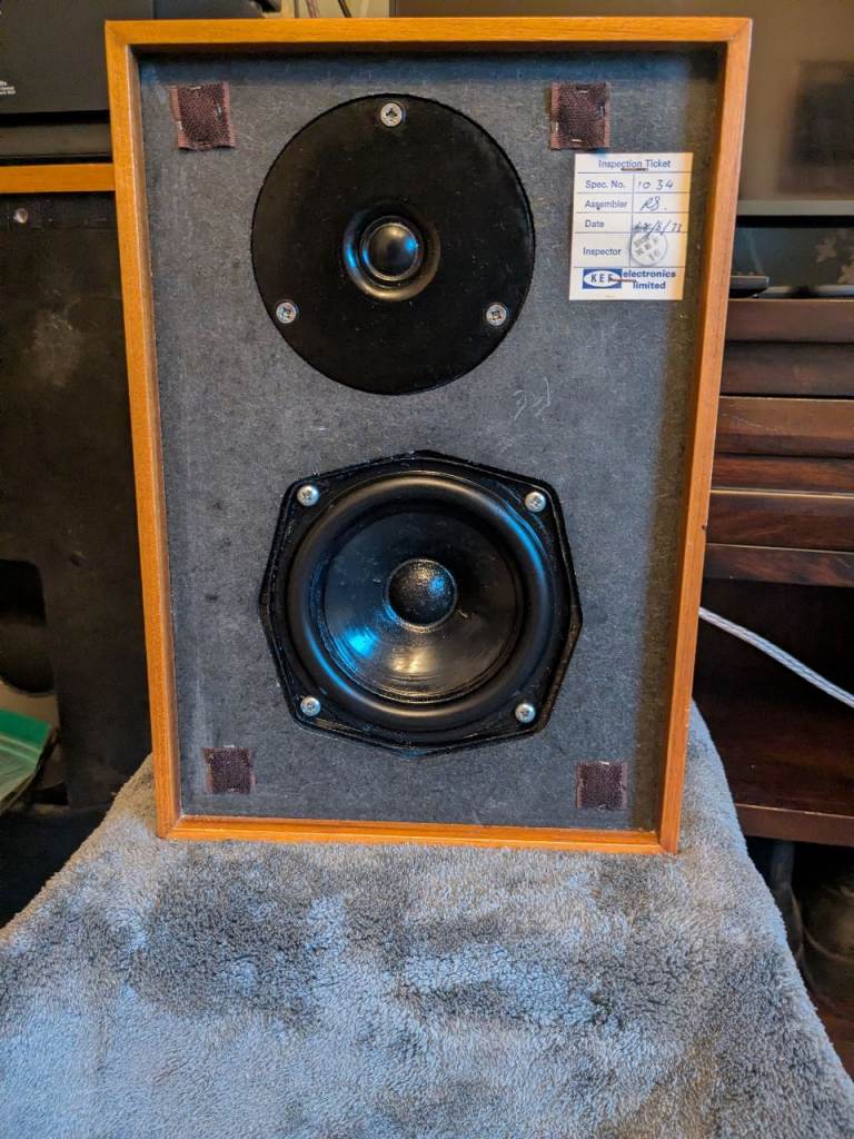 Kef Coda 1973 early large magnet ls3/5a B110 + T27 woofers tweeters excellent condition can demo .