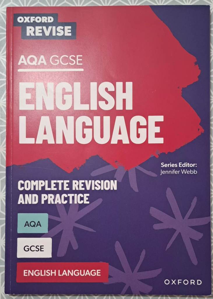Oxford Revise AQA GCSE English Language Revision Book