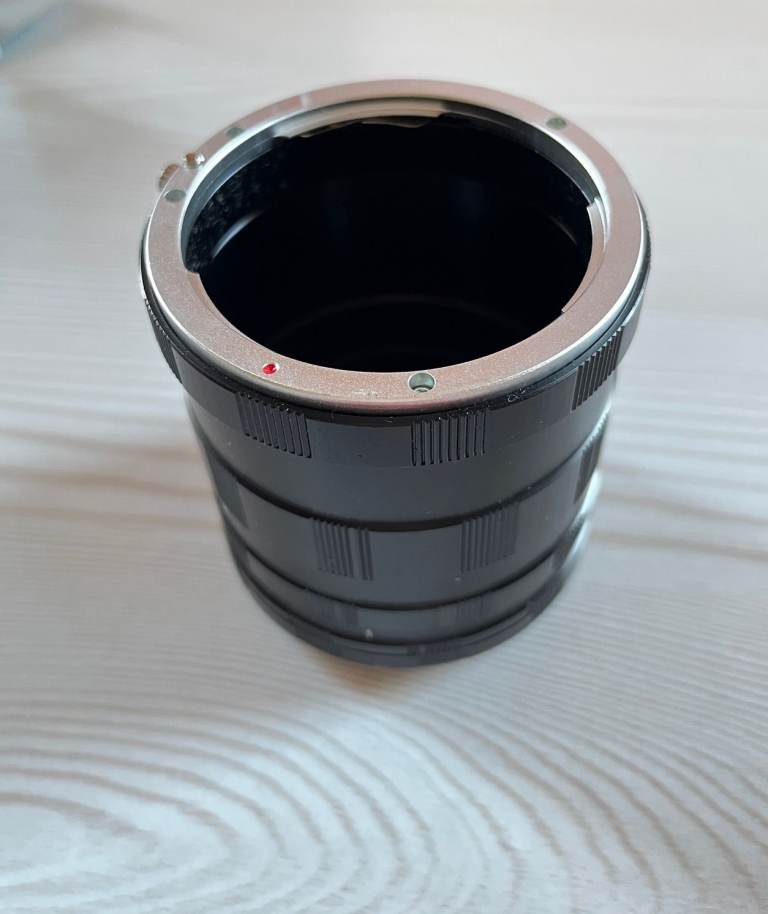 3 Macro rings for EOS EF mount 