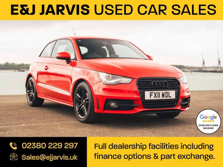 2011 Audi A1 1.6 TDI S line Hatchback 3dr Diesel Manual Euro 5 (s/s) (105 ps)