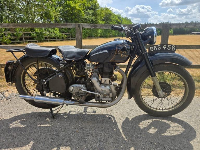 Royal Enfield WDCO 1942 – Runs & Rides – UK V5C – Genuine WWII