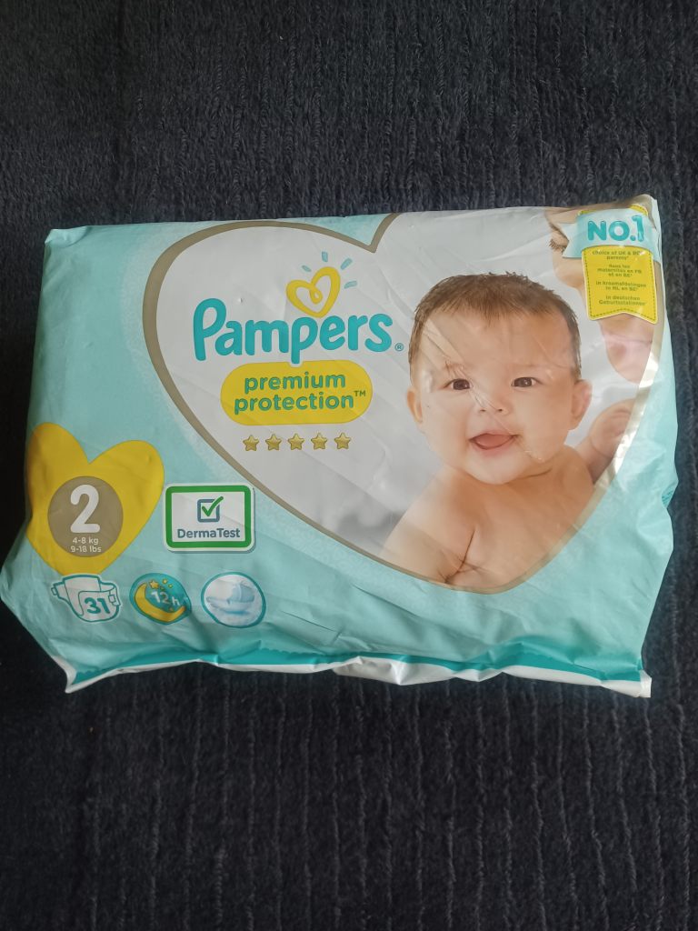 Pampers Nappies size 2. 