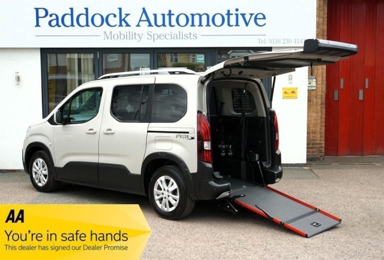 Peugeot Rifter PURETECH ALLURE Auto, Disabled Wheelchair Accessible Vehicle, WAV
