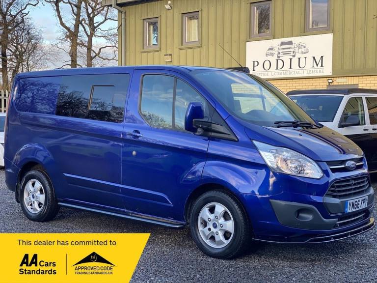 2016 Ford Transit Custom WITH AWNING—BATTERY—R&amp;R BED—FRIDGE MOTORHOME Diesel Manual