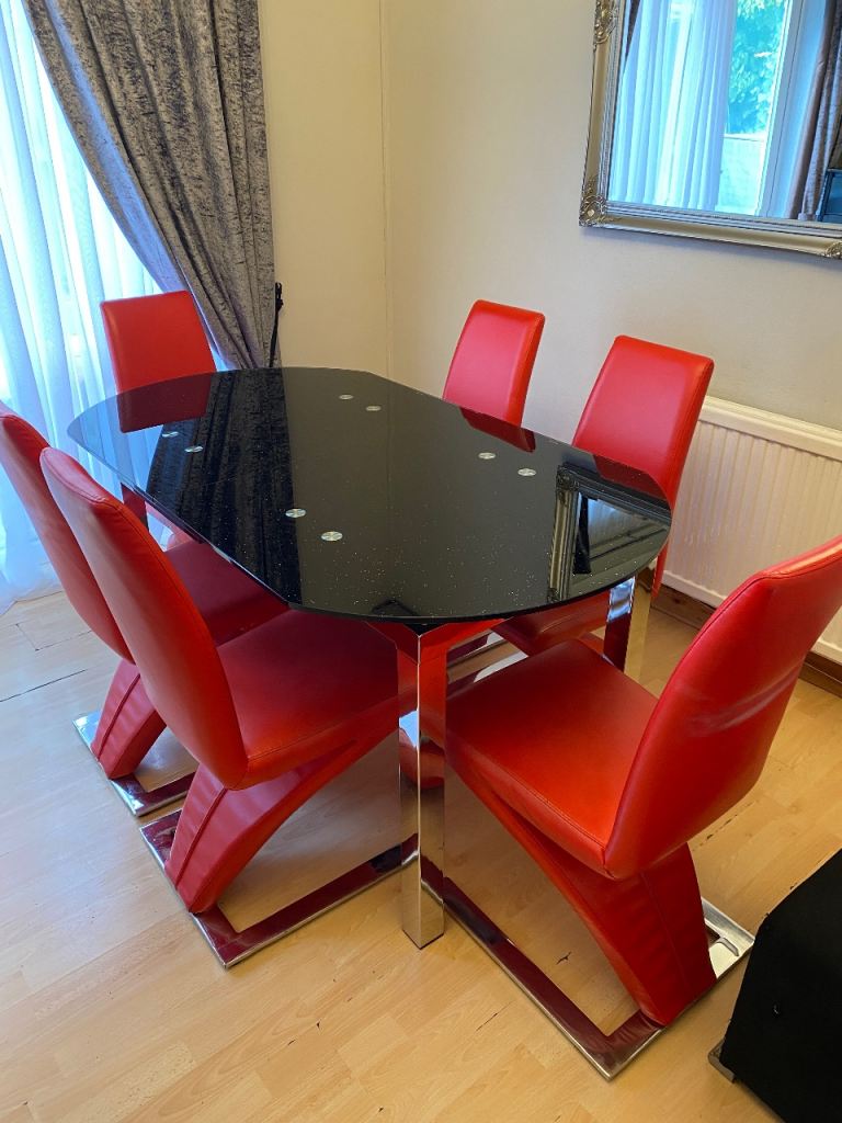 6 Z shape chairs, each £15 