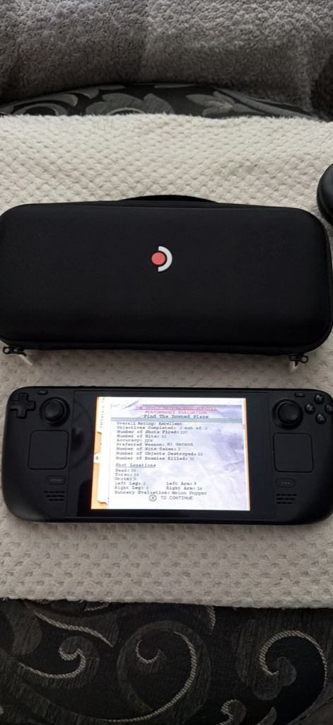Steam deck console 