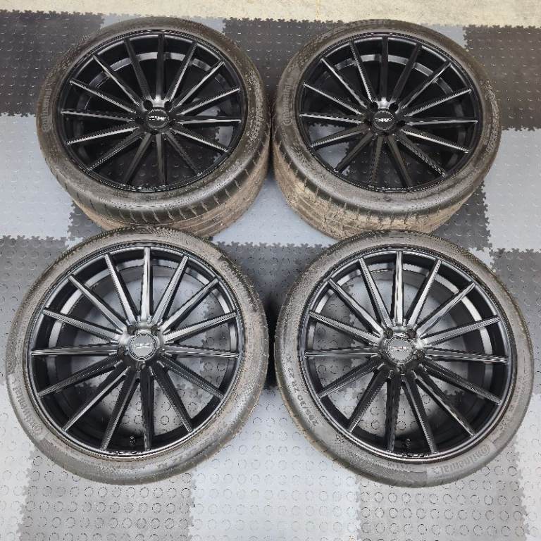 Genuine Vossen VFS-2 22" Alloy Wheels X5 X6 G05 G06 Msport BMW Audi Mercedes 