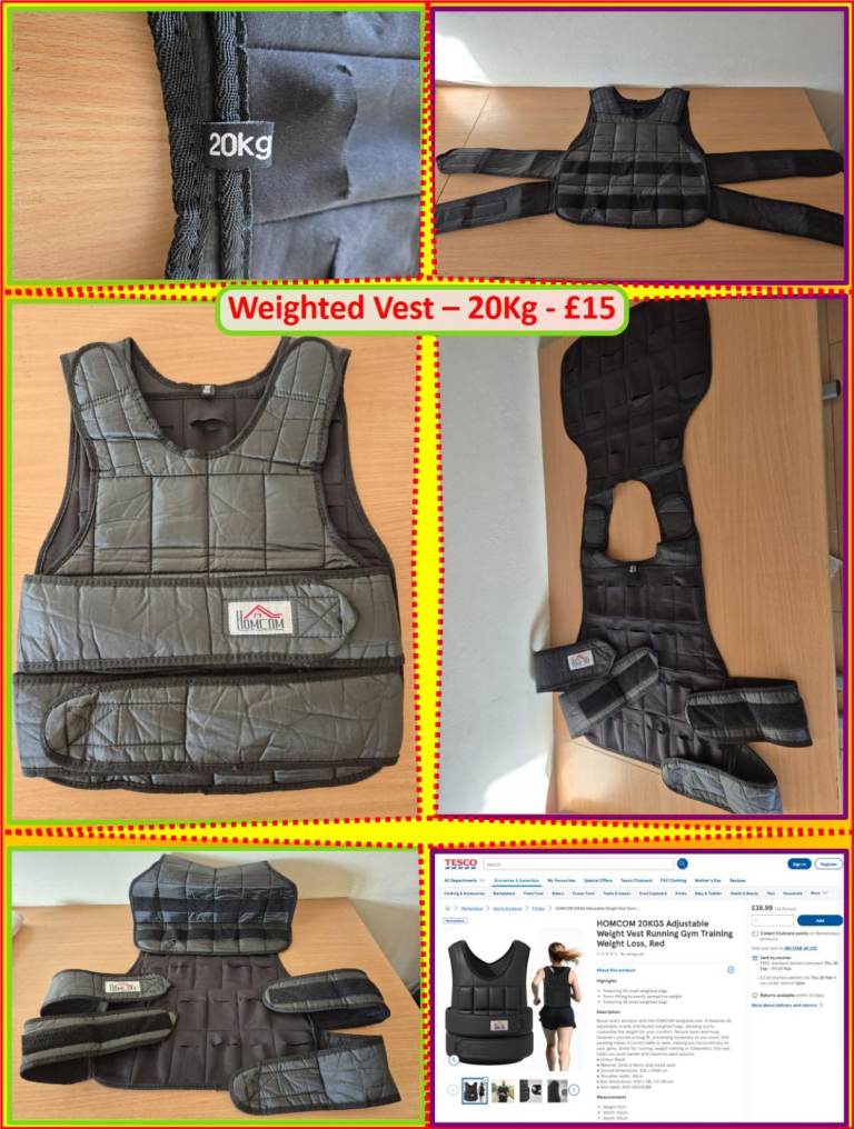Homcom Weighted Vest. 20kg