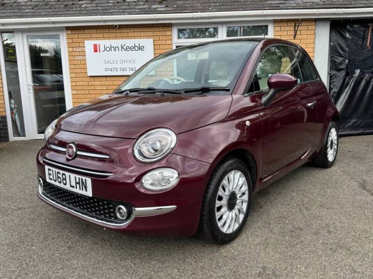 2018 Fiat 500 1.2 Lounge 3dr HATCHBACK PETROL Manual