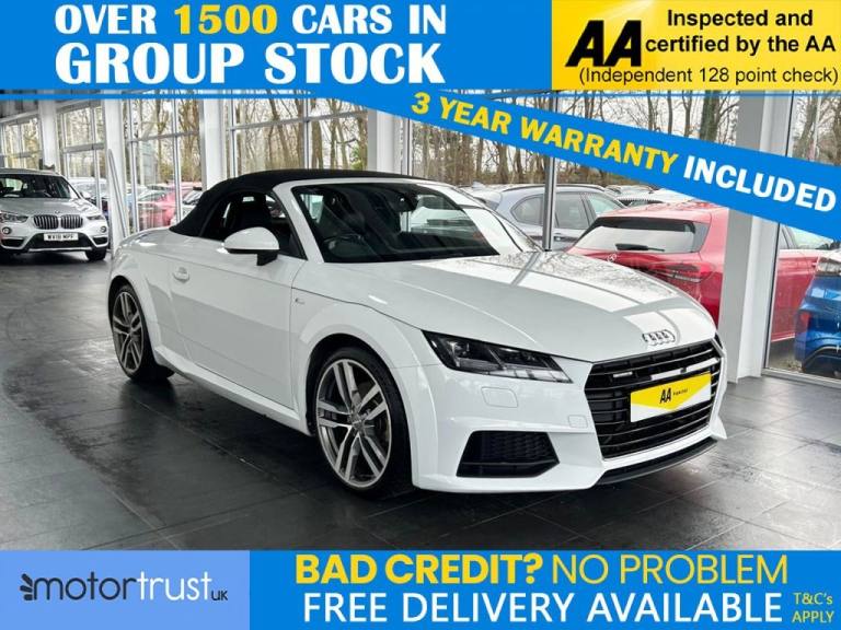 2016 Audi TT 2.0 TFSI S line Roadster 2dr Petrol S Tronic quattro Euro 6 (s/s) (230 ps)  Converti...