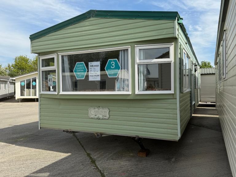 38x12ft 3 Bed Static Caravan - DG, CH, New Lounge Carpet - Offsite / Own Land