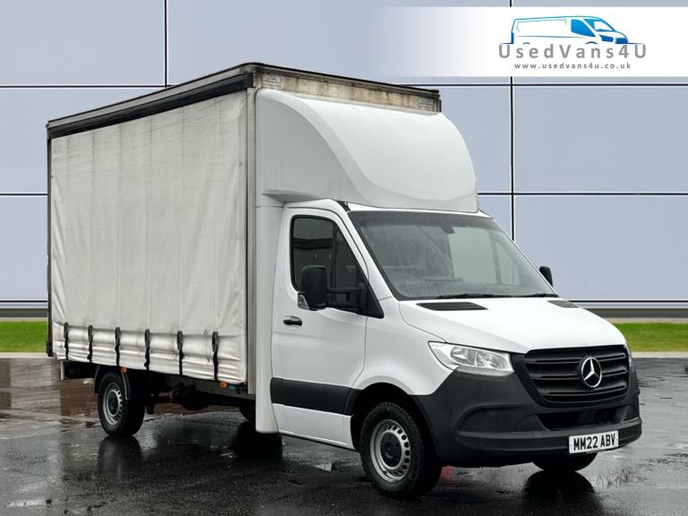 2022 Mercedes-Benz Sprinter 317 CDI Progressive L3 Curtainside Eu6 150PS Curtainsider Diesel Manual