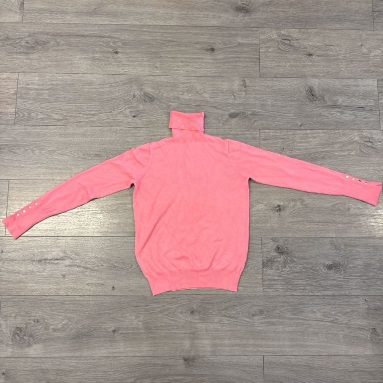 Women Zara pink turtleneck jumper - S
