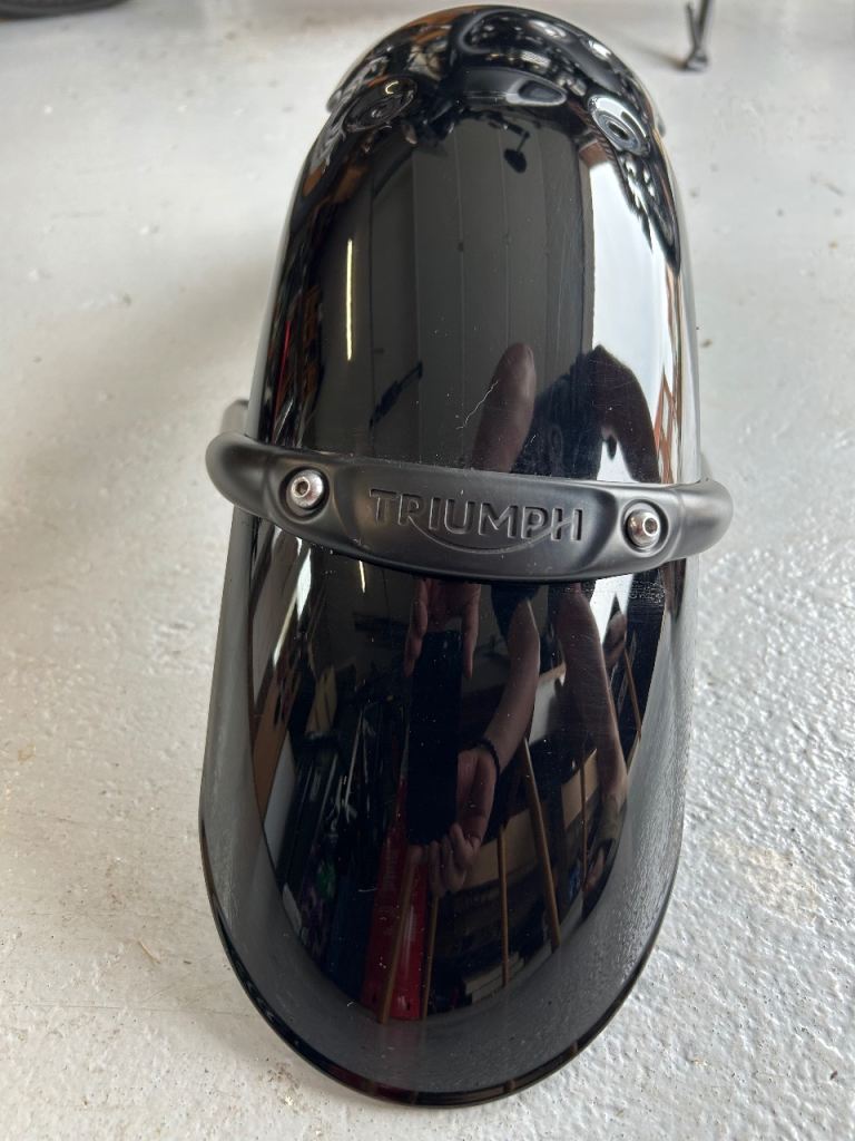 Triumph Front and rear mudguards 