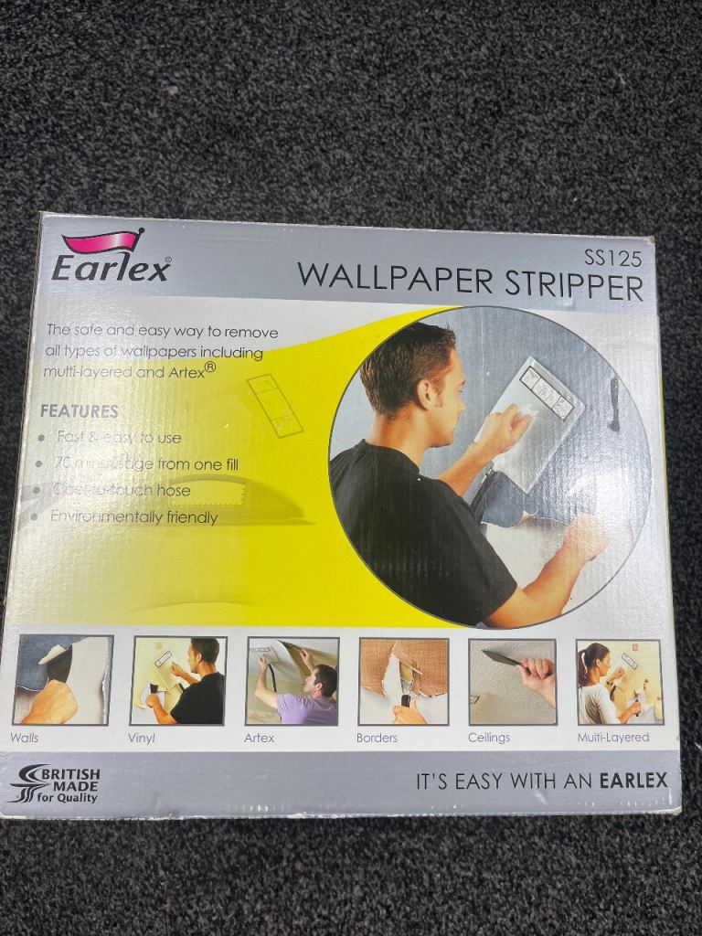 Earlex SS125 Wallpaper Stripper – Brand New