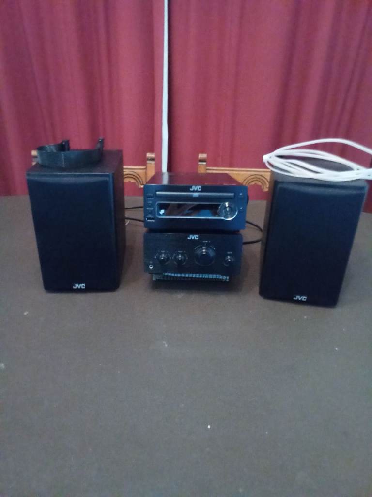 JVC ux D750 hi fi system