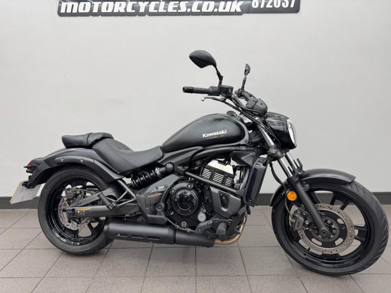 KAWASAKI VULCAN S 650 BLACK 2018 18 REG, EN650 DJF, 10,724 MILES 649CC