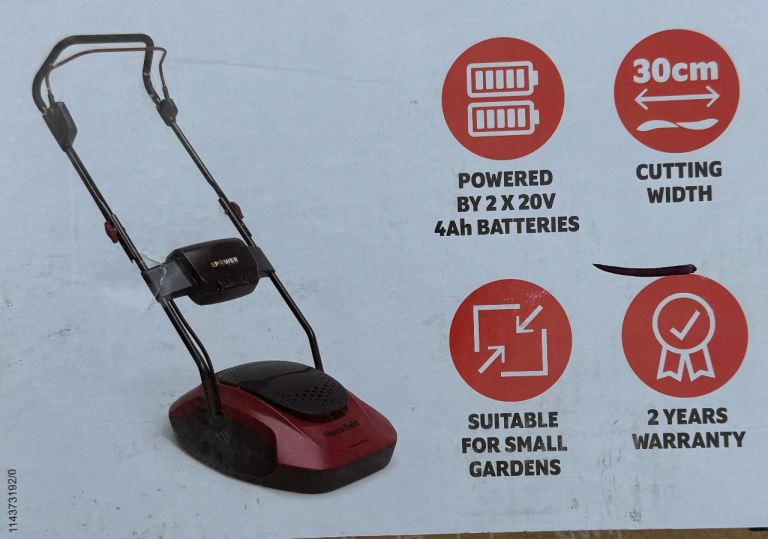 Mountfield 20V Typhoon Cordless Hover Mower 
