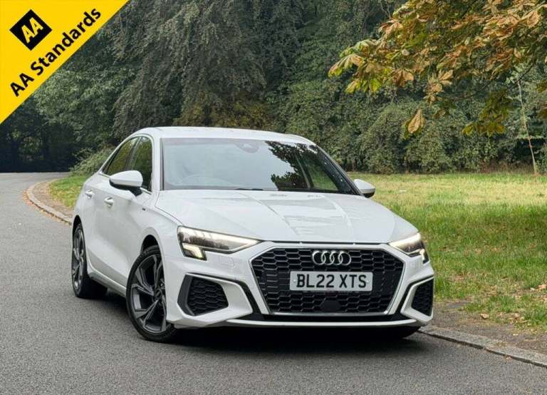 2022 Audi A3 30 TFSI S Line 4dr SALOON PETROL Manual