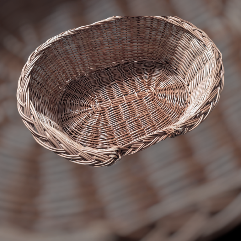 Wicker Pet Basket