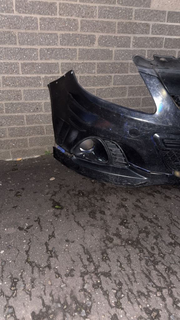 Corsa vxr front bumper 