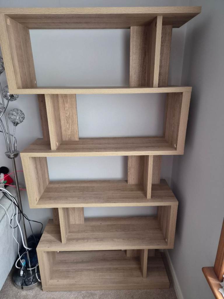 Next oak display/book shelf