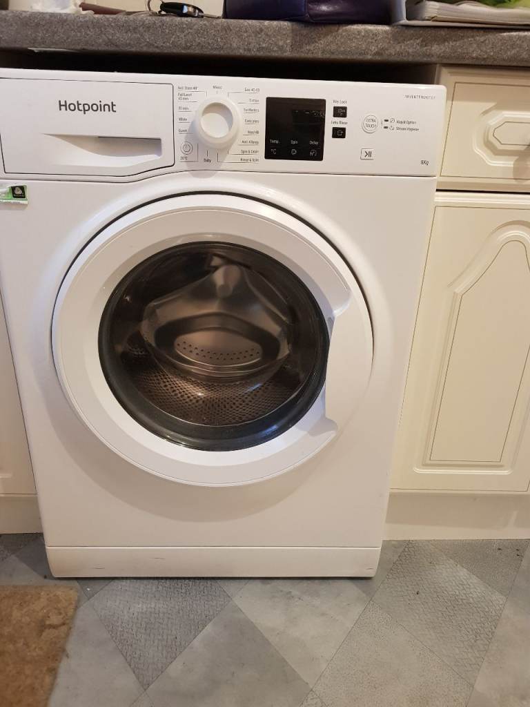 HOTPOINT WASHING MACHINE : INVERTOR MOTOR : LIGHTLY USED