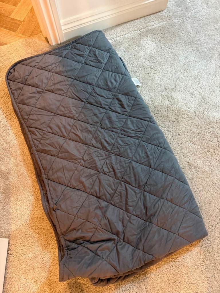 ZZZNEST Weighted Blanket – Grey, 60x80 inch, 21 lbs