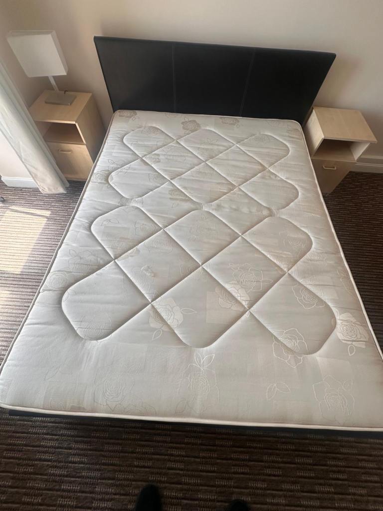 Double Mattress with foam and spring