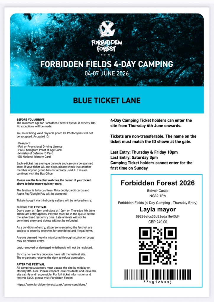 Forbidden Forest 2026