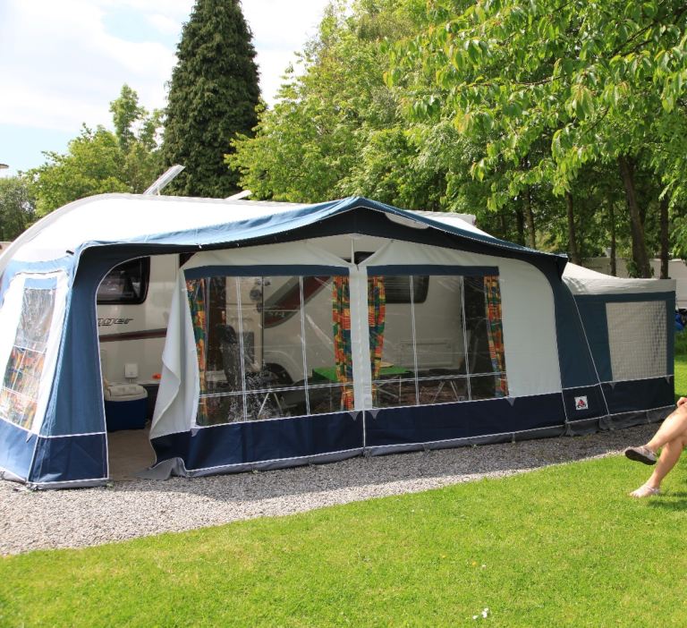 Dorema Caravan Awning with Extension