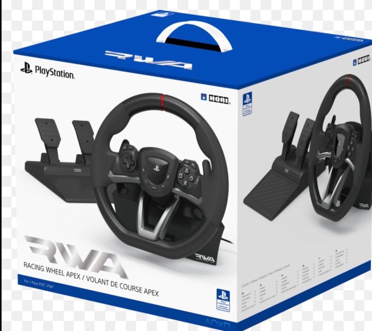 PLAYSTATION STEERING WHEEL WITH PEDALS 