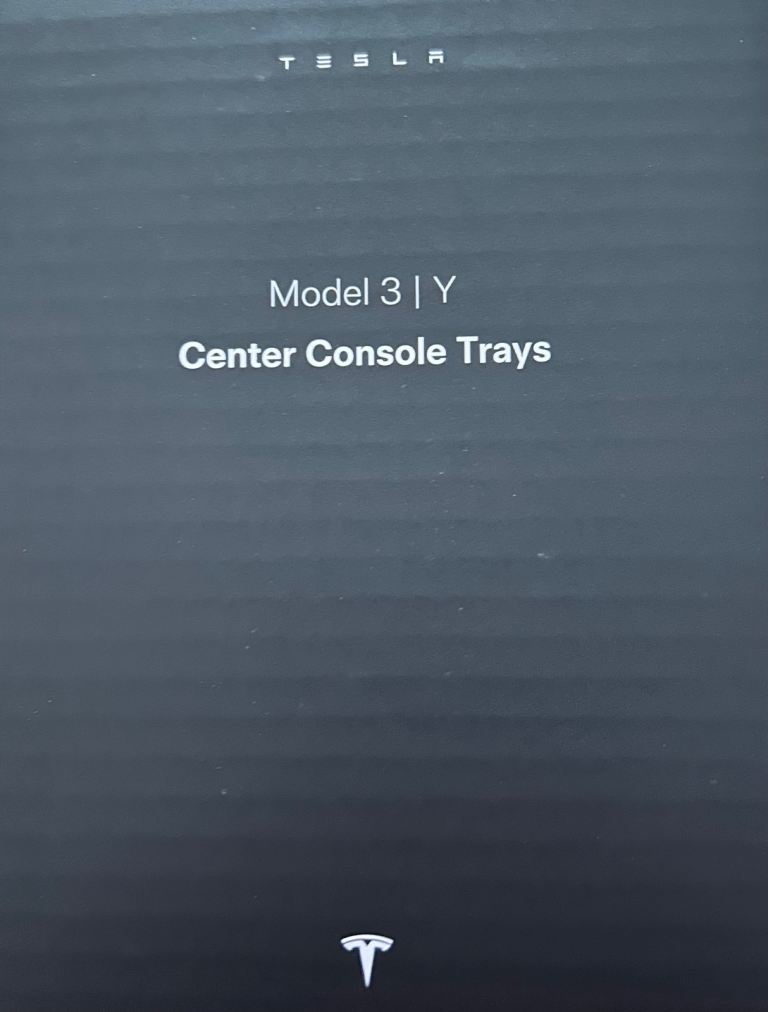 Tesla Model 3/Y console trays