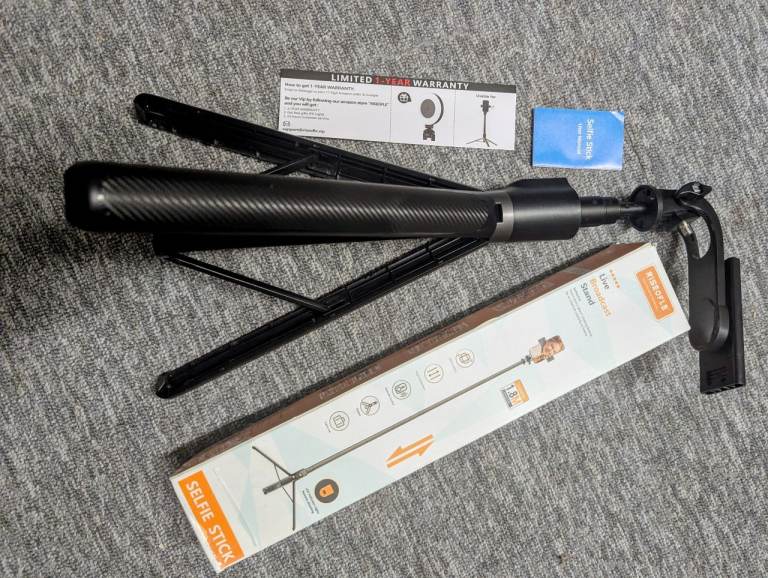 RISEOFLE 1.8M Selfie Stick Tripod Stand – Brand New
