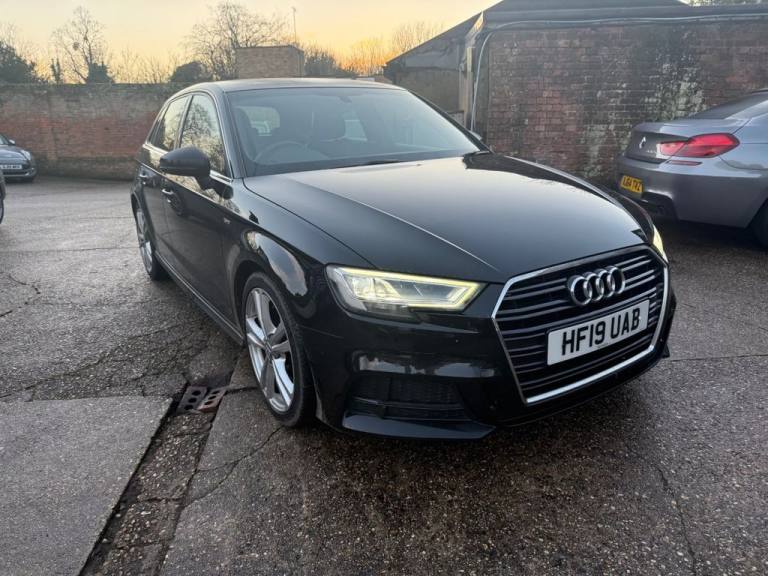 2019 19 AUDI A3 1.5 TFSI COD 35 S LINE SPORTBACK 5DR PETROL MANUAL EURO 6 (S/S) 
