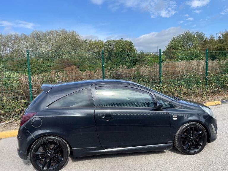 VAUXHALL CORSA 1.4 TURBO BLACK EDITION 62 REG SERVICE HISTORY 12 MONTHS MOT LOW INSURANCE