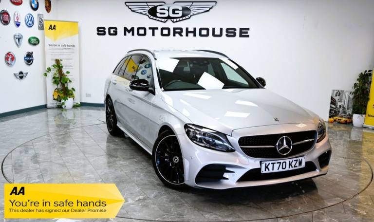 2021 Mercedes-Benz C Class 1.5 C200 MHEV AMG Line Night Edition (Premium) Estate 5dr Petrol G-Tro...