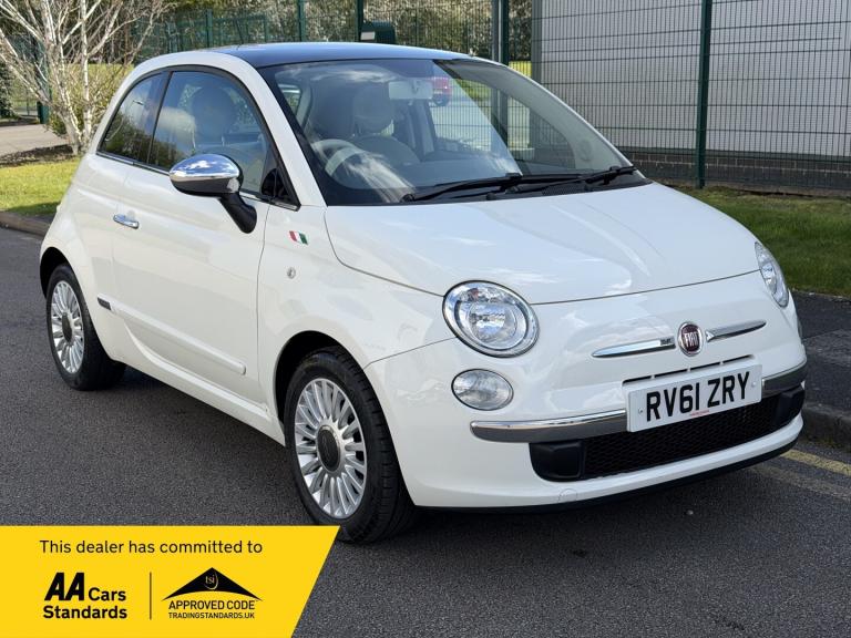 2011 Fiat 500 1.2 Lounge 3dr Dualogic [Start Stop] HATCHBACK Petrol Automatic
