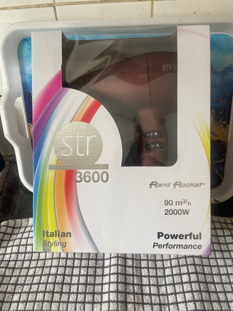 New hair dryer 