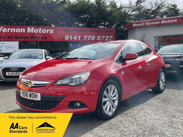 2016 Vauxhall Astra GTC 1.6 CDTi ecoFLEX SRi Euro 6 (s/s) 3dr HATCHBACK Diesel Manual