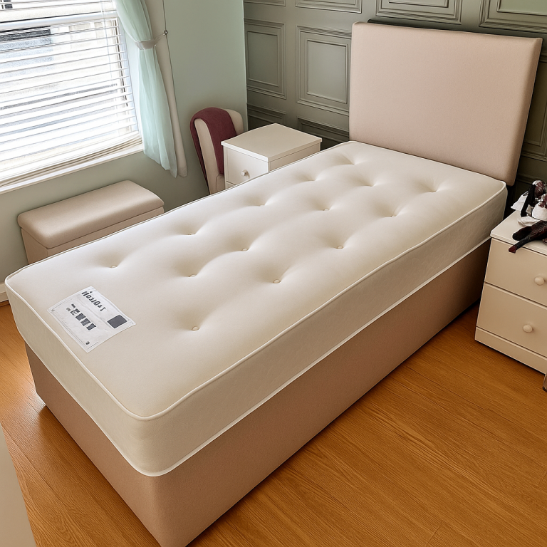 image for Divan Bed with Memory Foam Mattress Offering Exceptional Comfort and Support