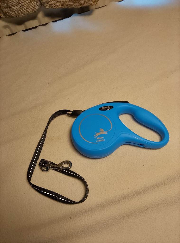 Retractable dog lead as new