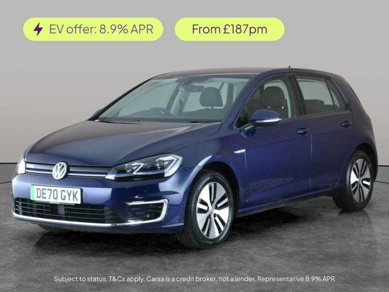 2020 Volkswagen Golf 35.8kWh e-Golf Hatchback 5dr Electric Auto (136 ps) - USB AUDIO - SPLIT FOL ...