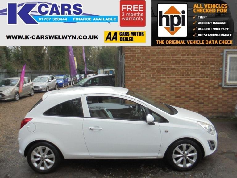 2013 Vauxhall Corsa 1.4 16V Active Euro 5 3dr (A/C) HATCHBACK Petrol Manual