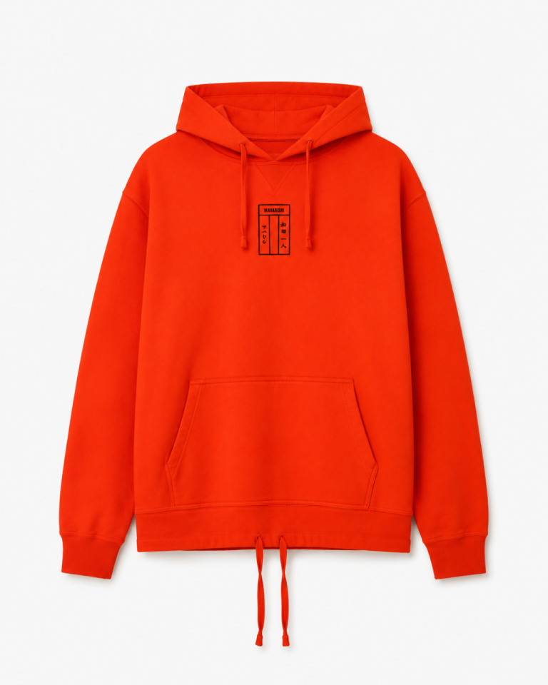 Maharishi orange hoodie XXL 
