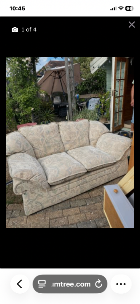 Sofa 2 seater free