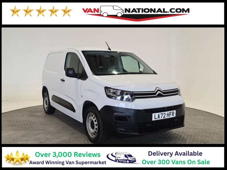 2023 Citroen Berlingo 1.5 BLUEHDI M 1000 ENTERPRISE EDITION 100 BHP SWB Panel Van Diesel Manual
